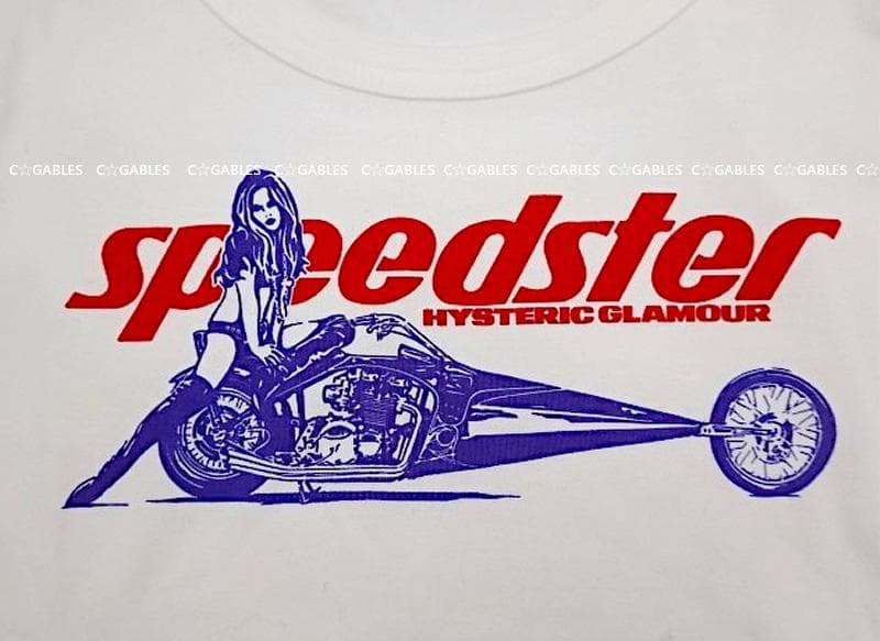 ヒステリックグラマー 　SPEEDSTERチビTシャツ　スピードスター
