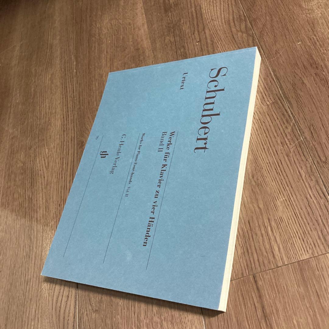 SCHUBERT/ピアノ連弾曲集 BAND Ⅱ HENLE <原典版>