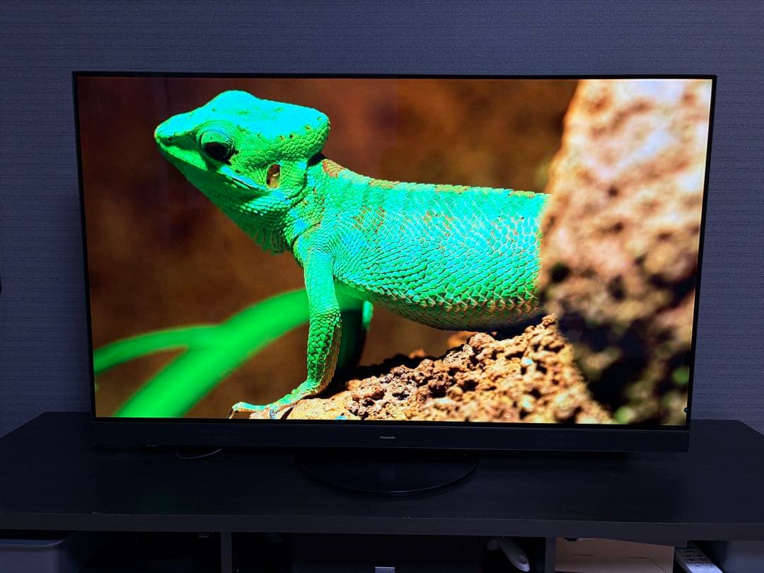 美品パナソニック 55型 有機ELテレビ 4K 55HZ1800 55インチ