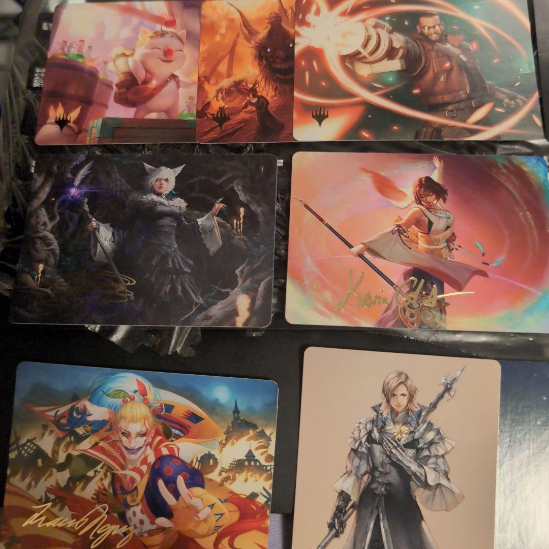 T*u様 MTG FINAL FANTASY 　　アートカード サインのみ　13