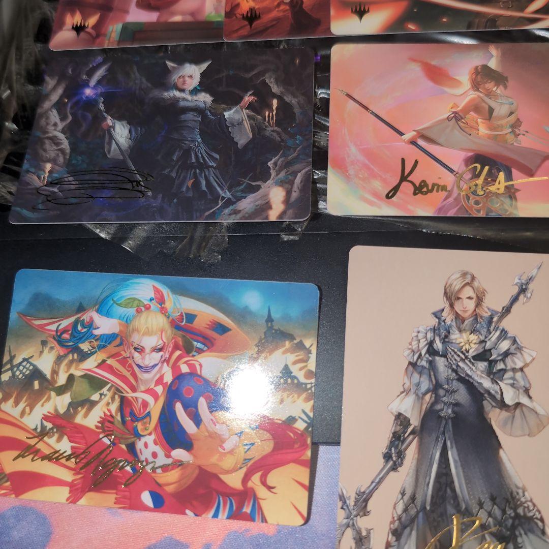 T*u様 MTG FINAL FANTASY 　　アートカード サインのみ　13