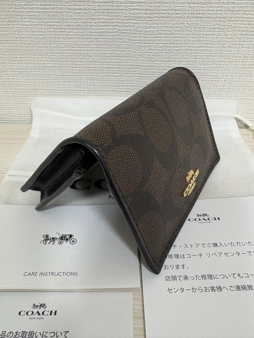 COACH コーチ 名刺入れ カードケース