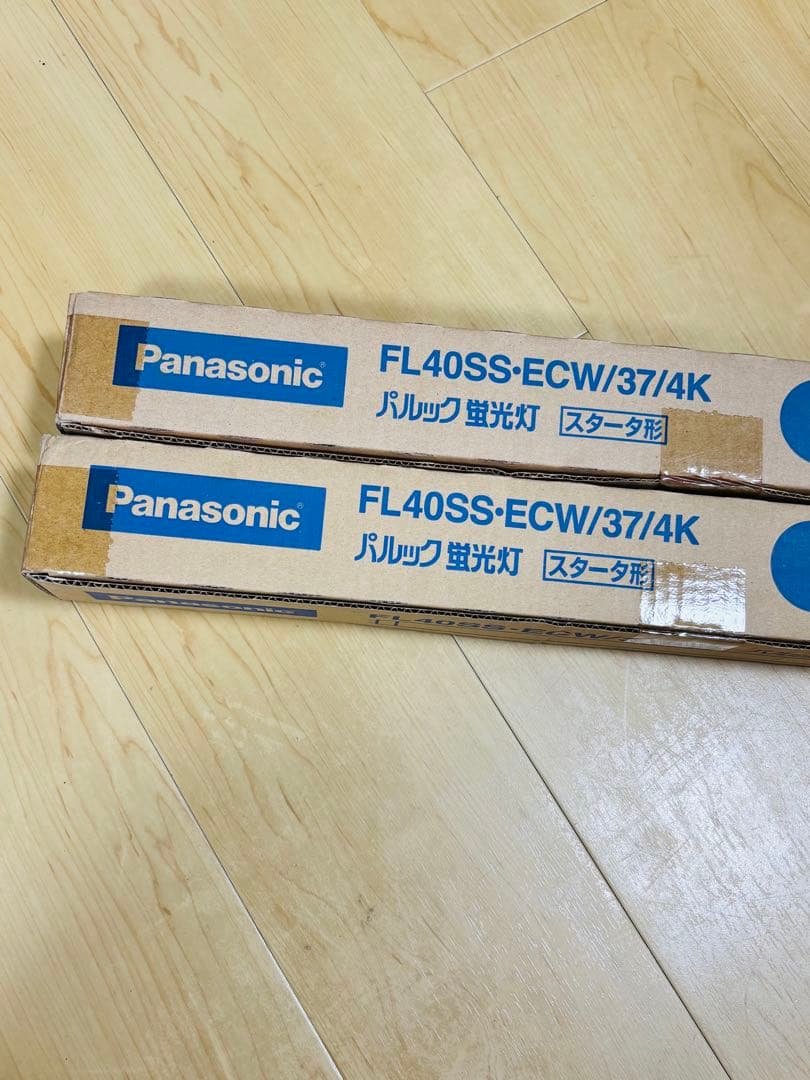 Panasonic FL40SS-ECW/37/4K 蛍光灯 4本セット 2箱