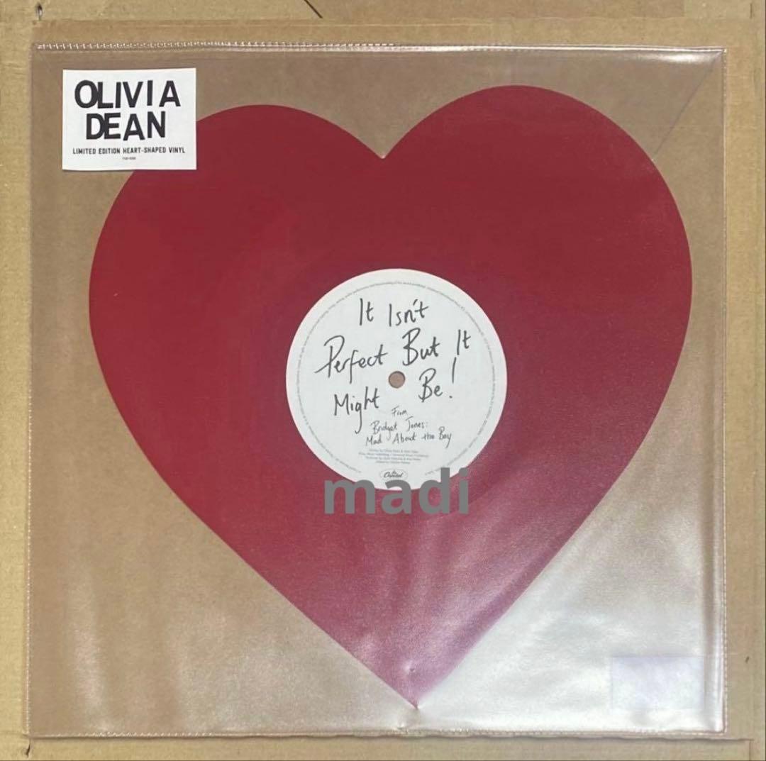 Olivia Dean 限定盤ハート型レコード