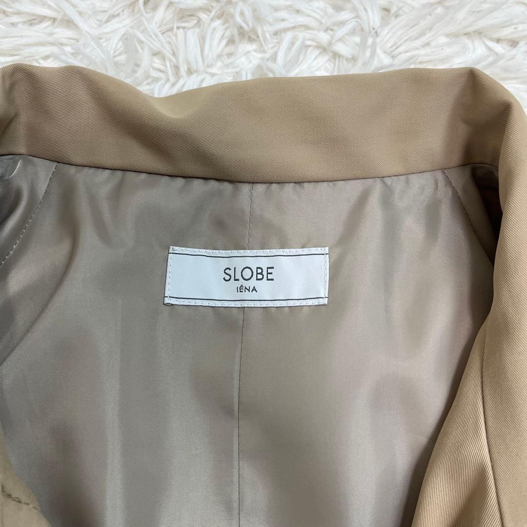 極美品 SLOBE IENA 25SS 撥水テントラインコート ショートコート