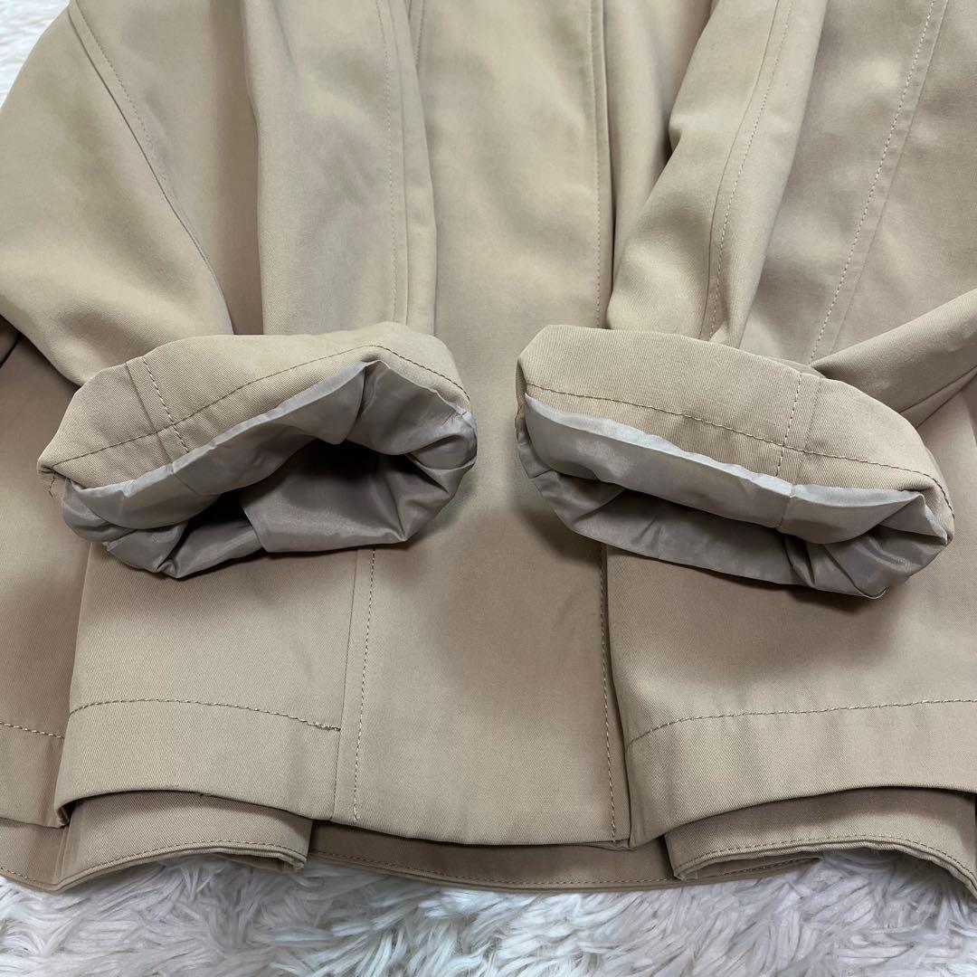 極美品 SLOBE IENA 25SS 撥水テントラインコート ショートコート