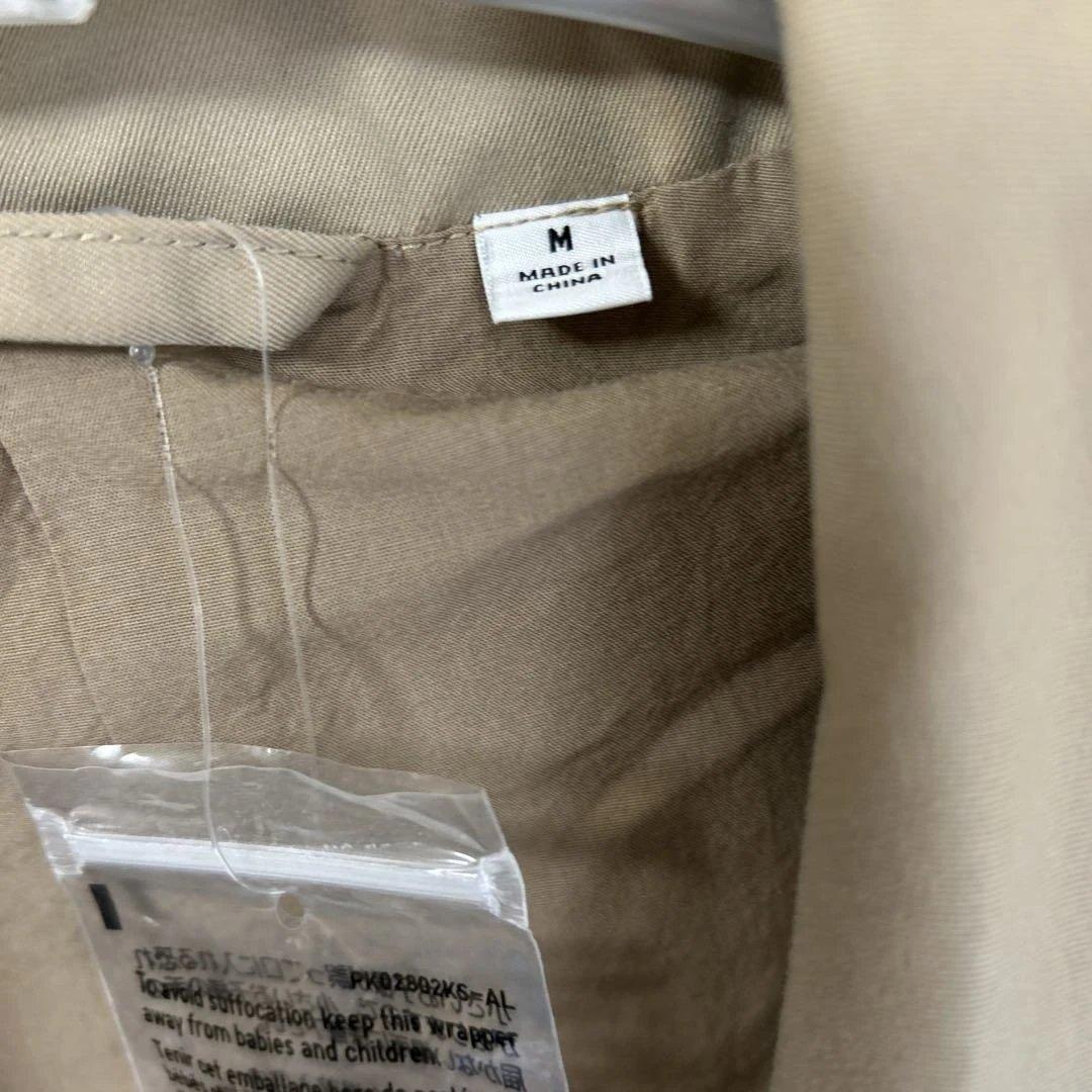 超美品✨ユニクロ　U トレンチコート　ベージュ　玉虫 ユニセックス　M