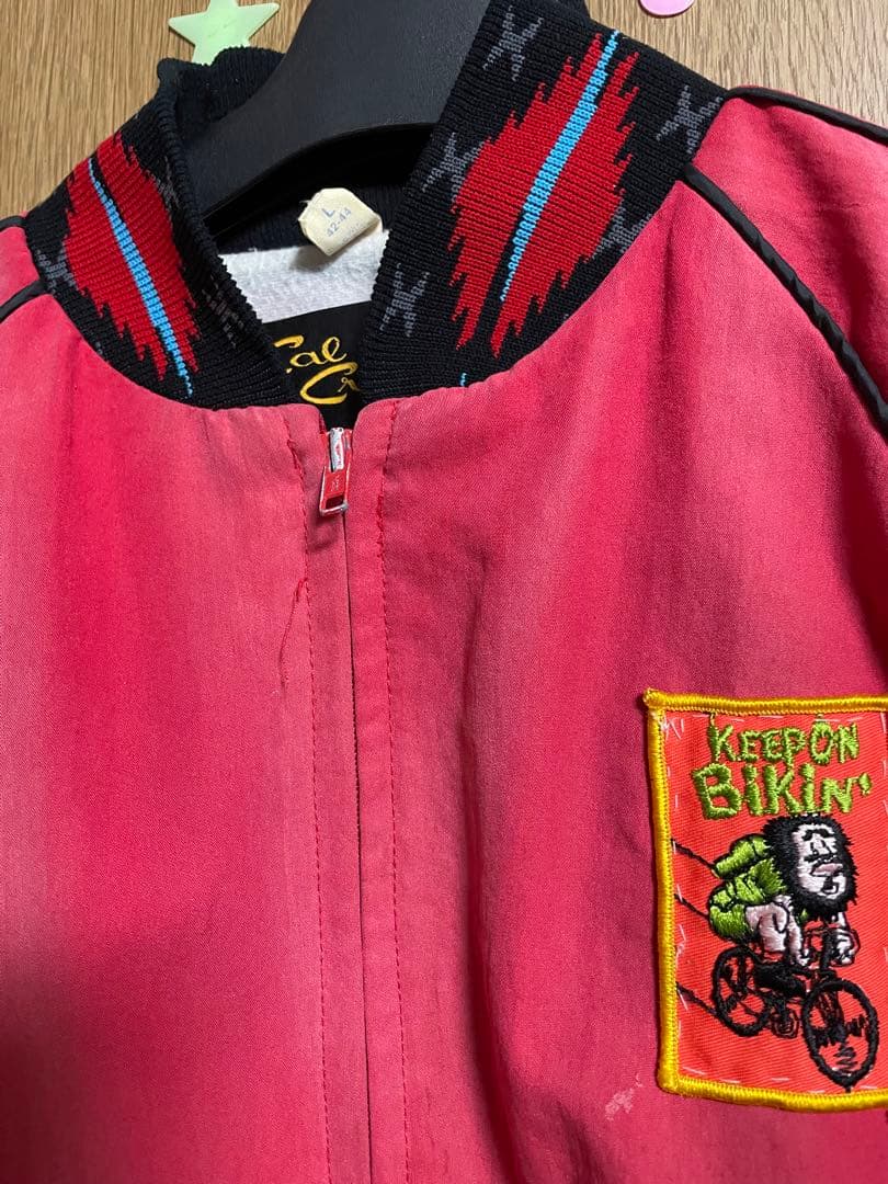 原宿 古着 ヴィンテージ 雰囲気抜群 ネイティブ JKT 希少ピンク トラック