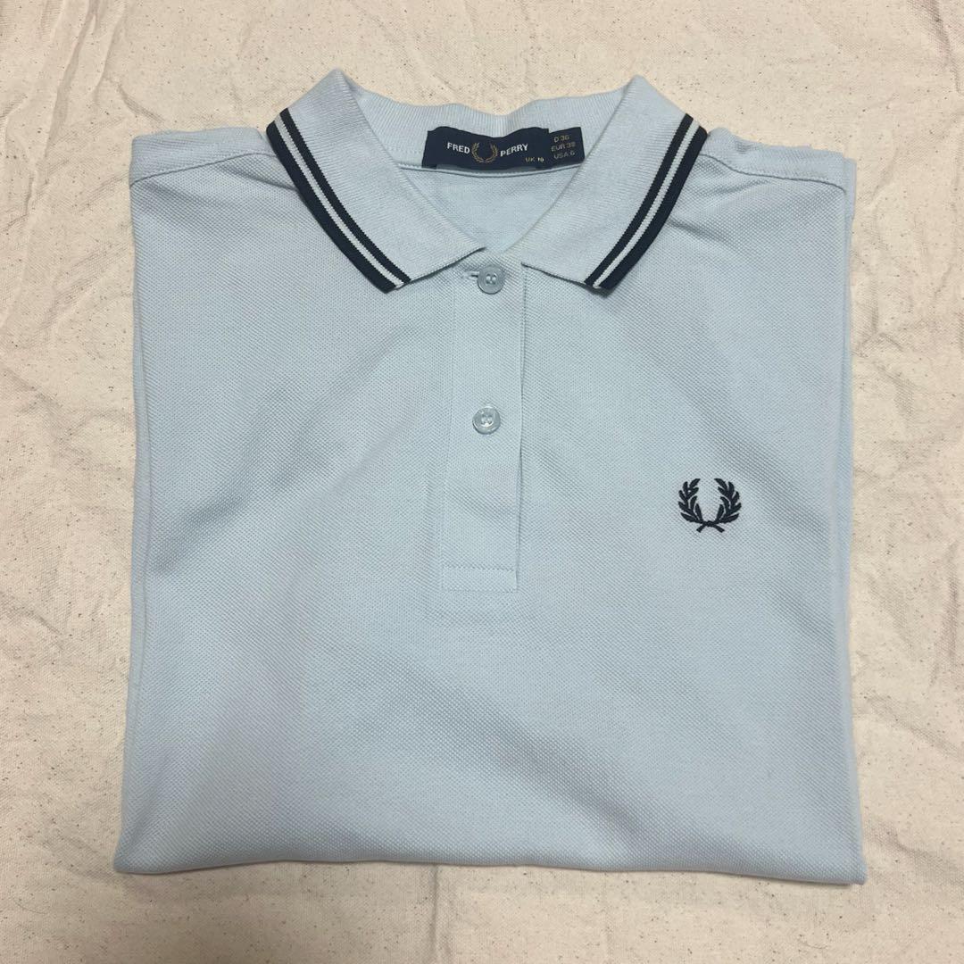 FredPerry フレッドペリー ポロシャツ G3600 ブルー 水色