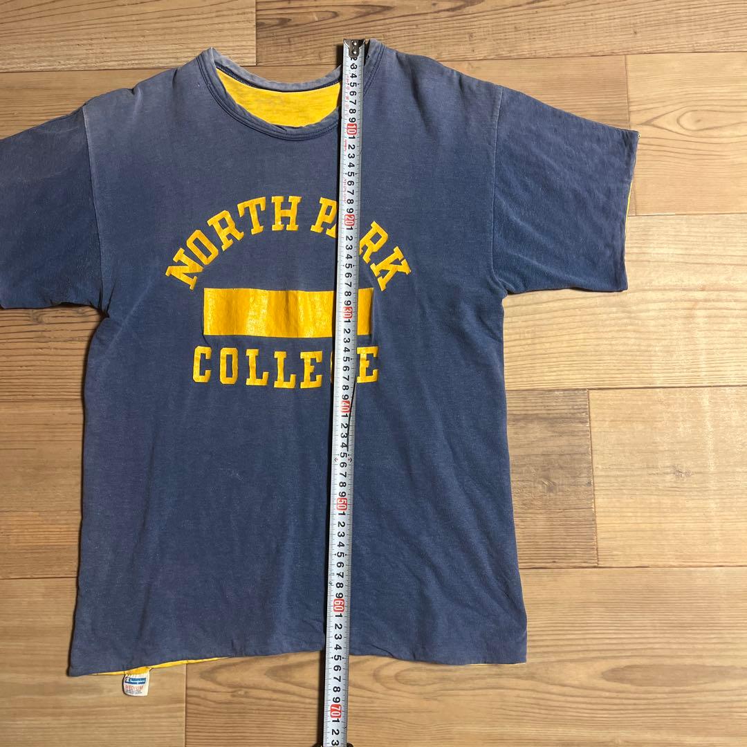 70s Champion リバーシブル Tシャツ バータグ ヴィンテージ