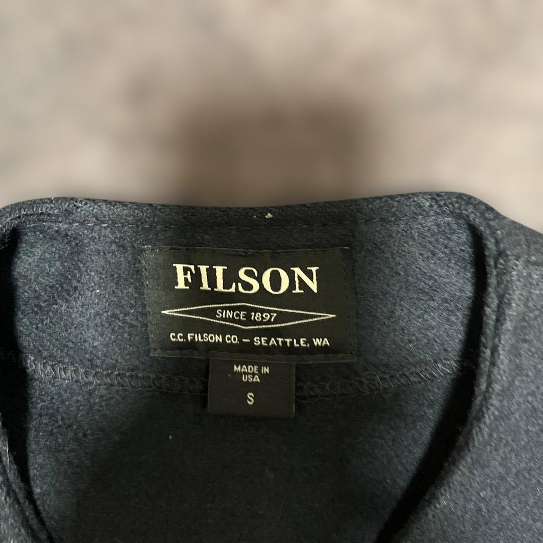 FILSON マッキノー ウールベスト サイズ S ネイビー