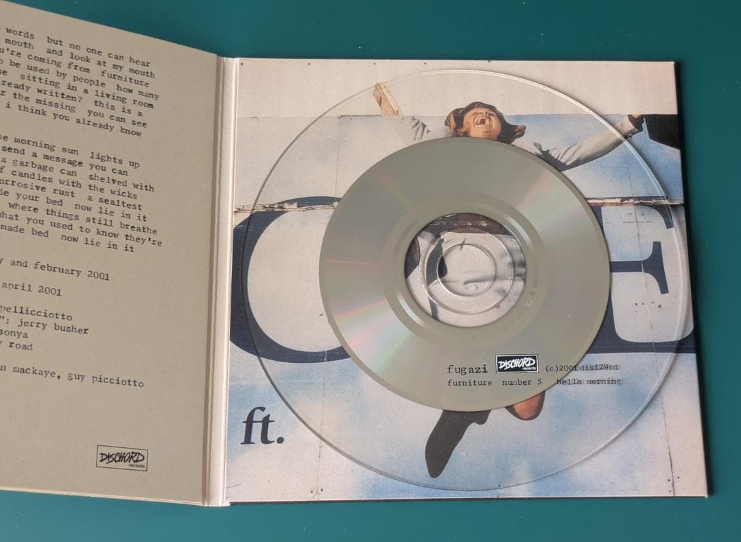 FUGAZI / Furniture CD 輸入盤 フガジ ポストハードコア