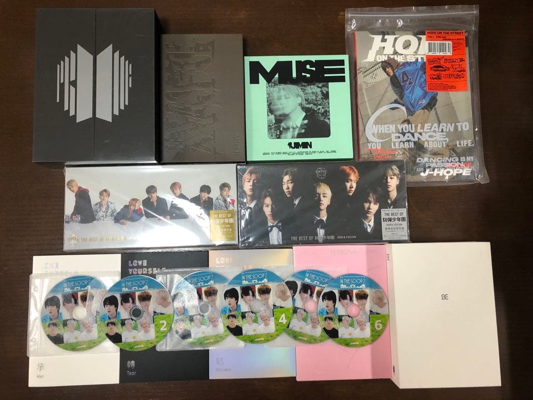 BTS 防弾少年団 BEST DVD付 proof BE LYS ソロ soop