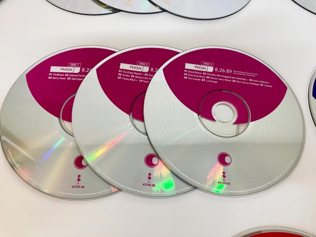 【廃盤・レア】LIVE PHISH 15枚・02.〜＊セットごとにバラ売り可能