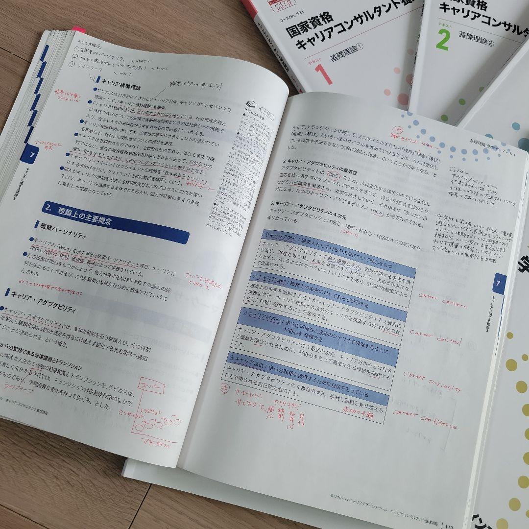 国家資格キャリアコンサルタント試験対策テキストセット