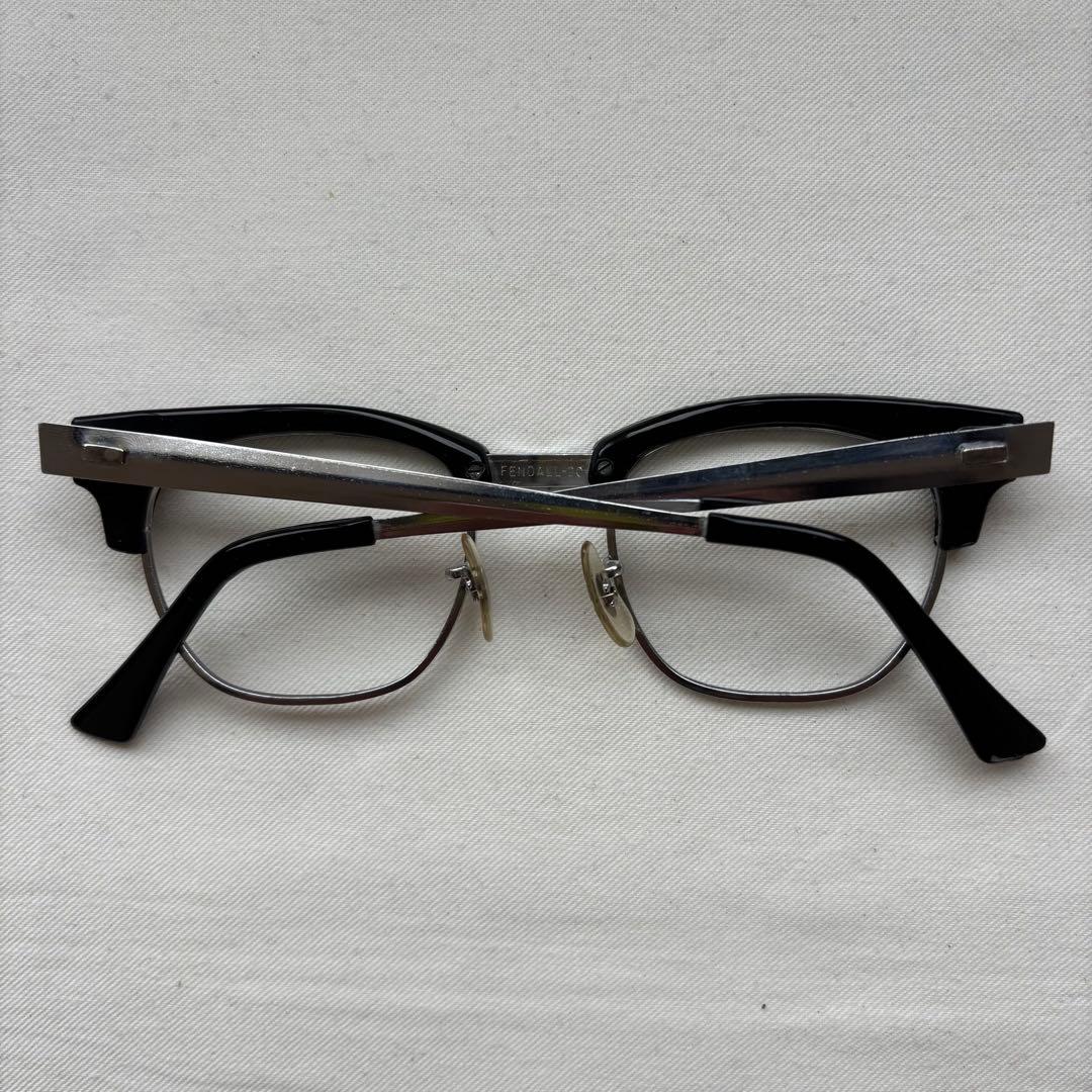70s FENDALL ブローライン サングラス 46/20 ビンテージ 眼鏡