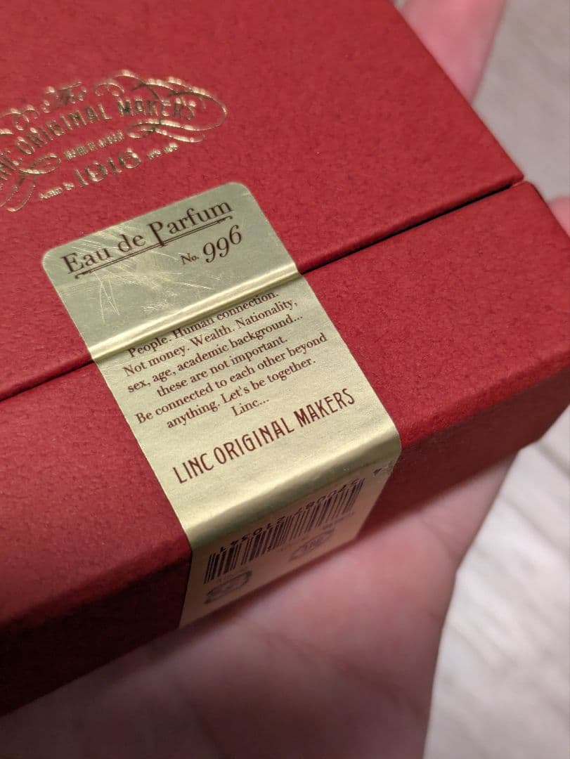 LINC ORIGINAL MAKERS　No.996 香水　50ml