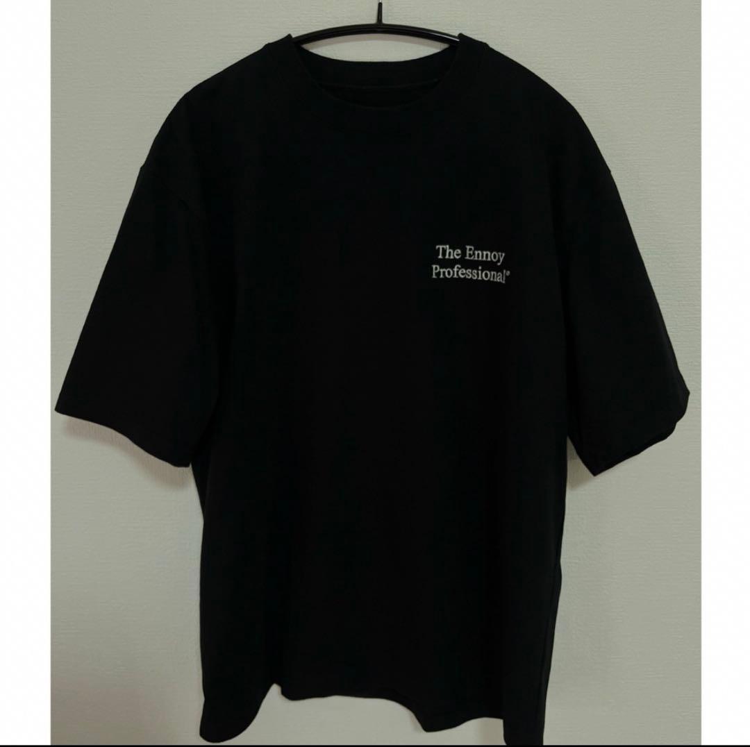 ENNOY ennoy PROFESSIONAL LOGO T-SHIRT 黒