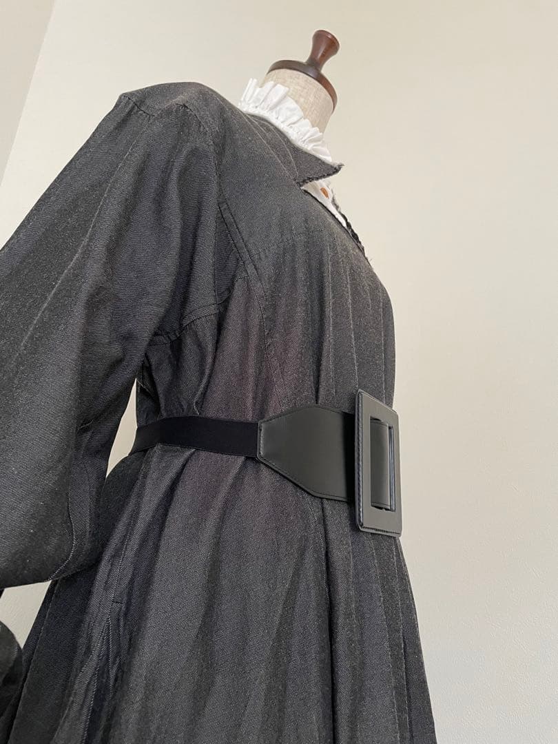 【コムデギャルソンコムデギャルソン】ワッシャーデニムドレス　AD2020