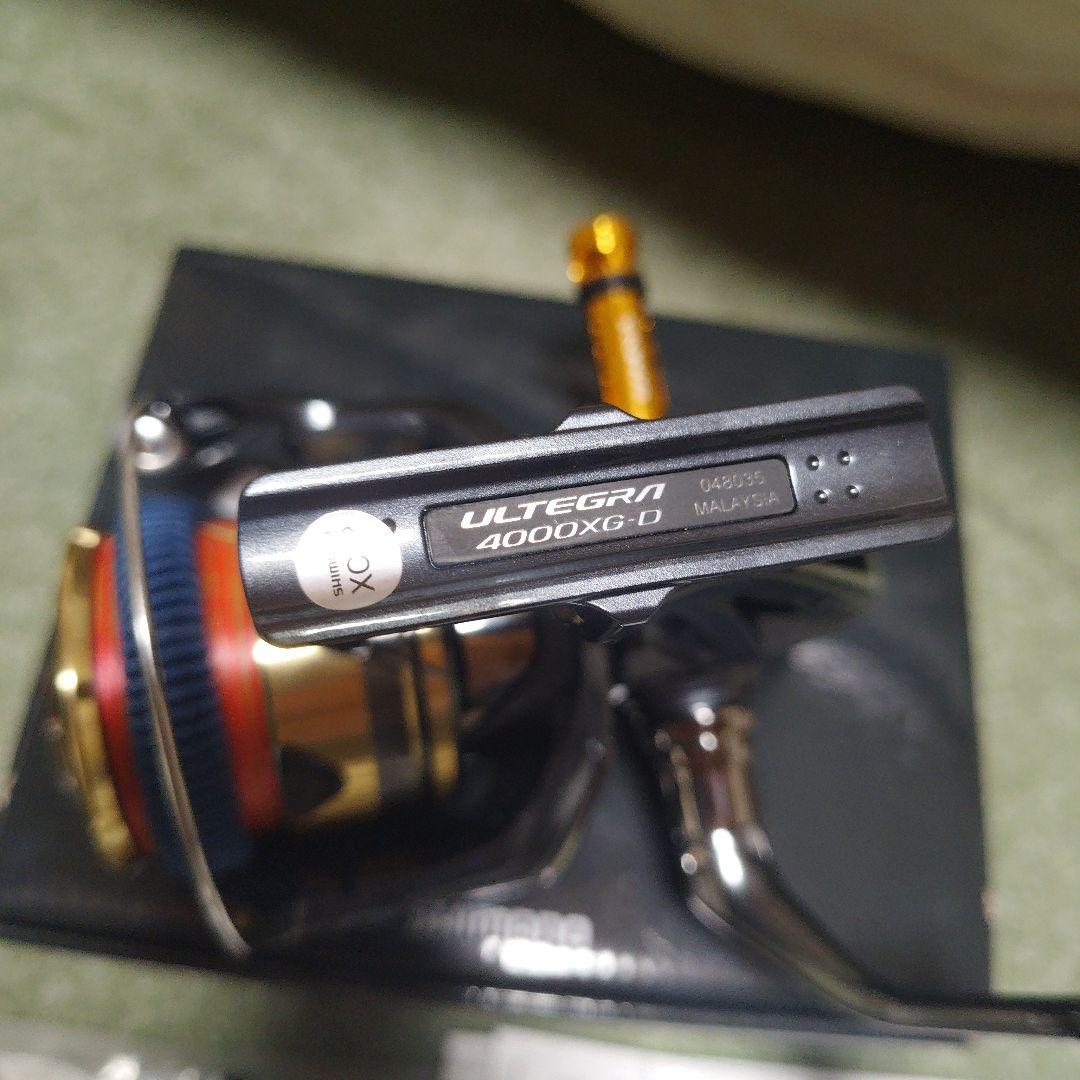 SHIMANO 25アルテグラ4000XG　カスタム　未使用極美品ライン付き!