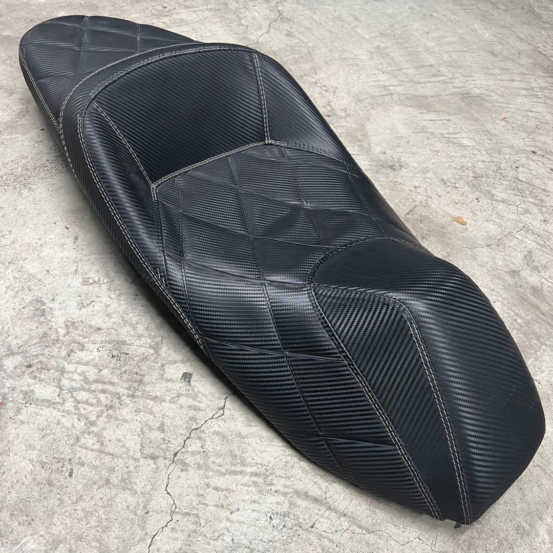 PCX JF81 ローダウンシート キルティング ブラック