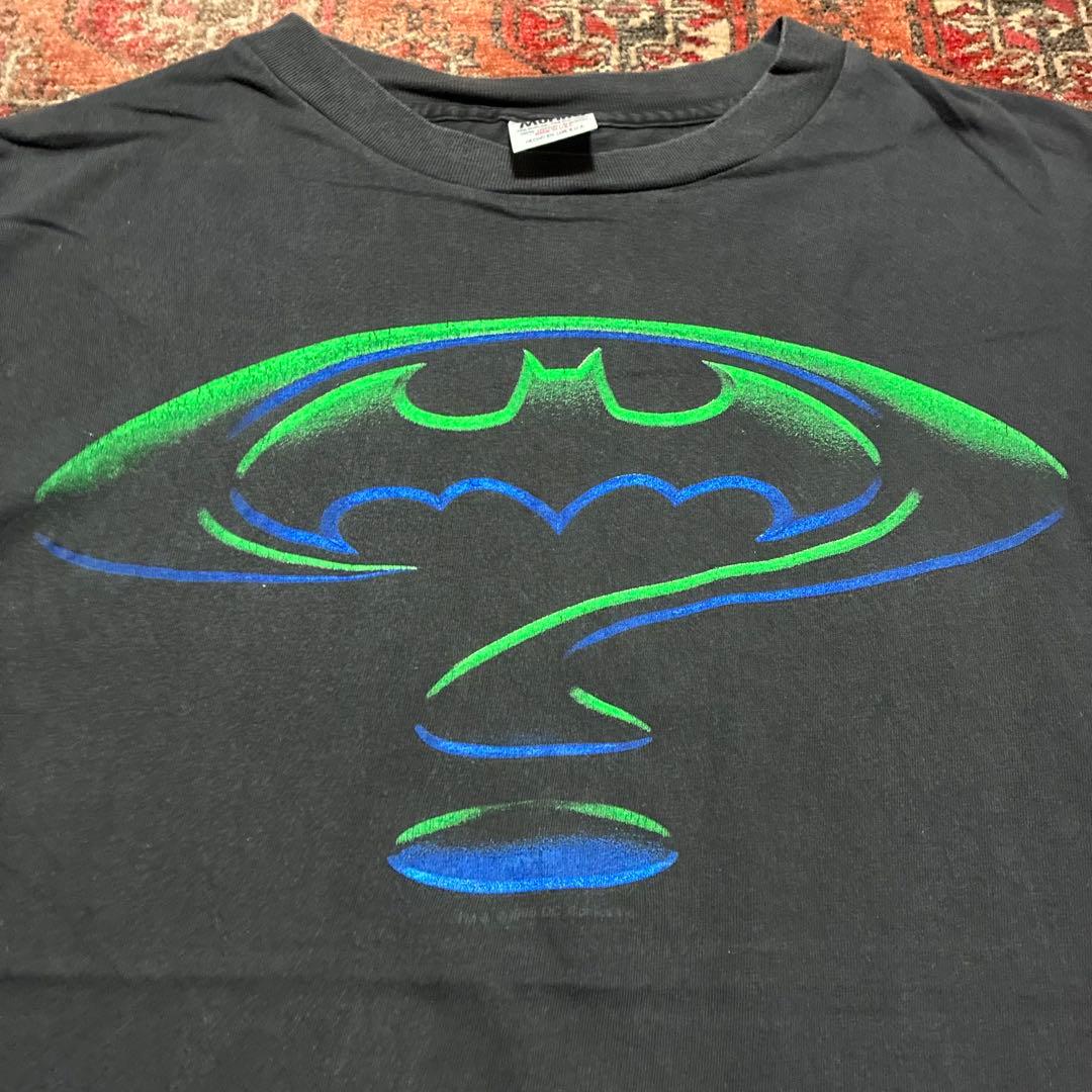 90S USA製 BATMAN シングルステッチ 映画 ムービー Tシャツ L