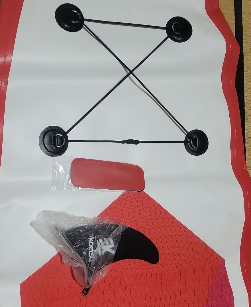 未使用 SUP ボードセット320✕80✕15cm　インフレータブル＋パドル