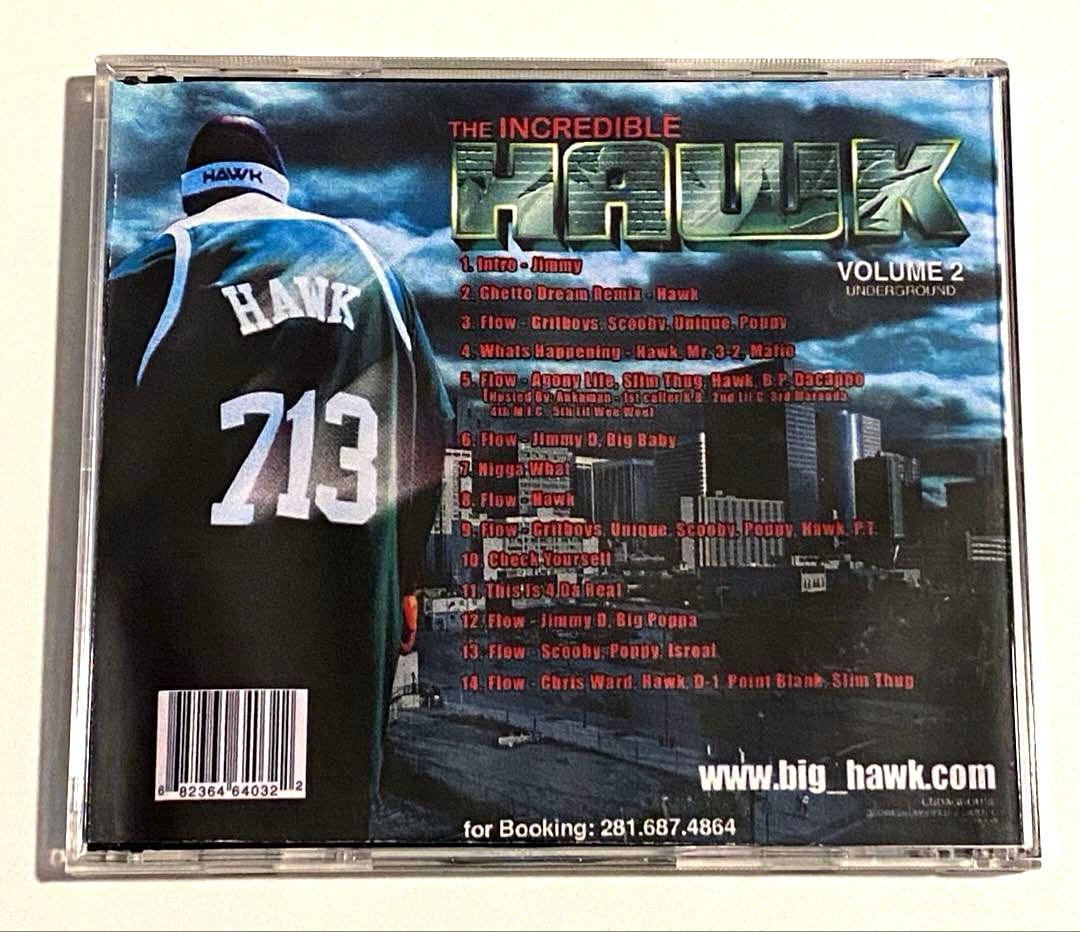 レア G-RAP CD THE INCREDIBLE HAWK VOLUME2