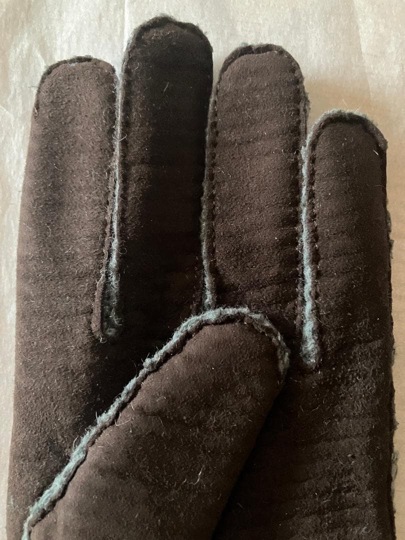Ermenegildo Zegna スエード グローブ XL ブラウン