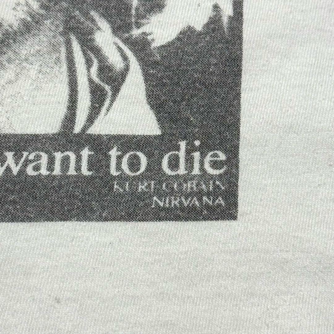 希少 90s NIRVANA  Cobain Memorial Tシャツ