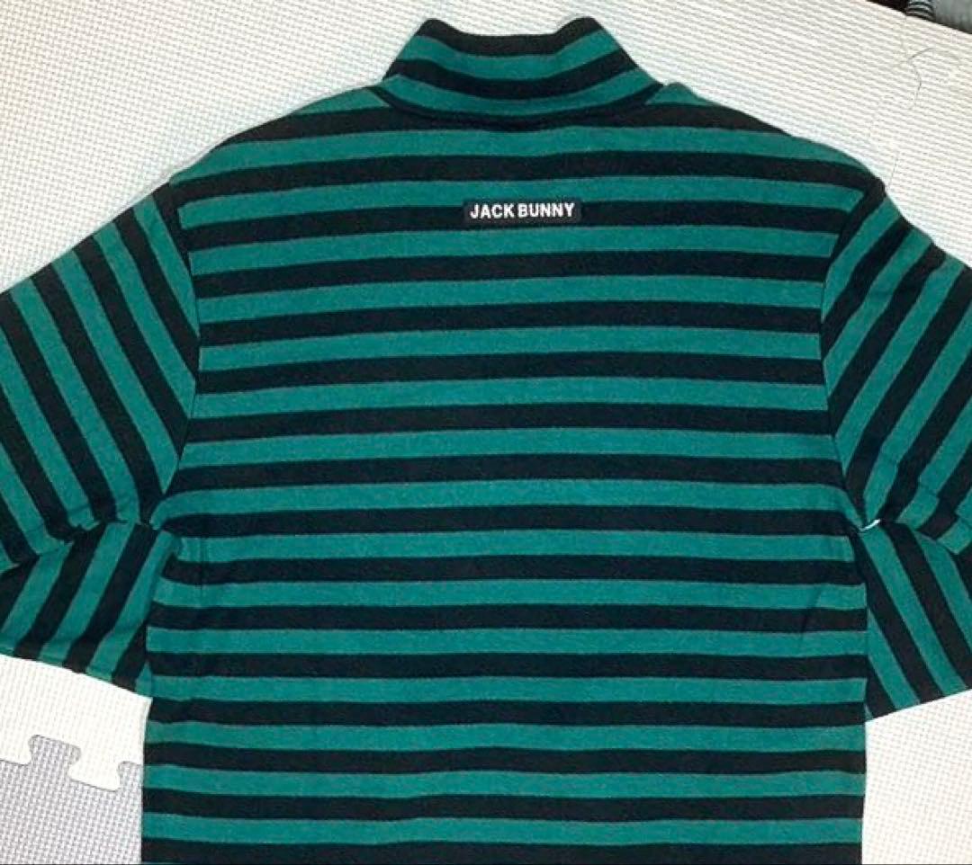 Jack Bunny!! スムースボーダーモックネック（GREEN／4）