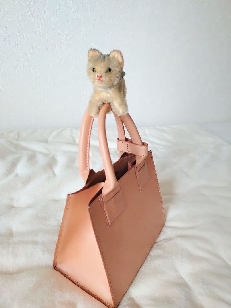 ビンテージ　シュタイフ　Tabby キャット　猫