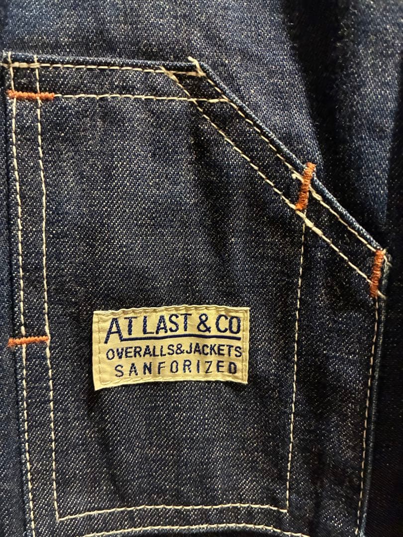 アットラスト 663 AT LAST & CO デニムカバーオール　36