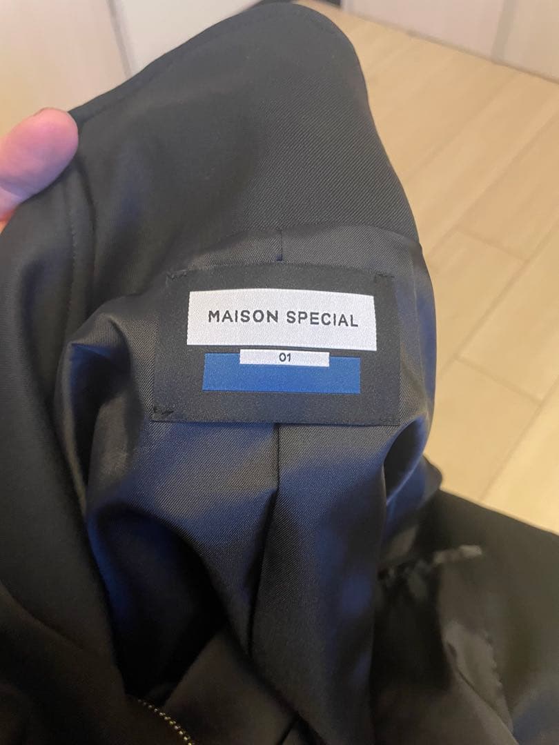 MAISON SPECIAL ウールミックストラックジャケット　美品　Mサイズ