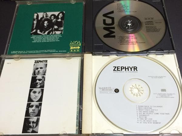  BOLIN/トミーボーリン参加！2CDセット！ZEPHYR/ゼファー