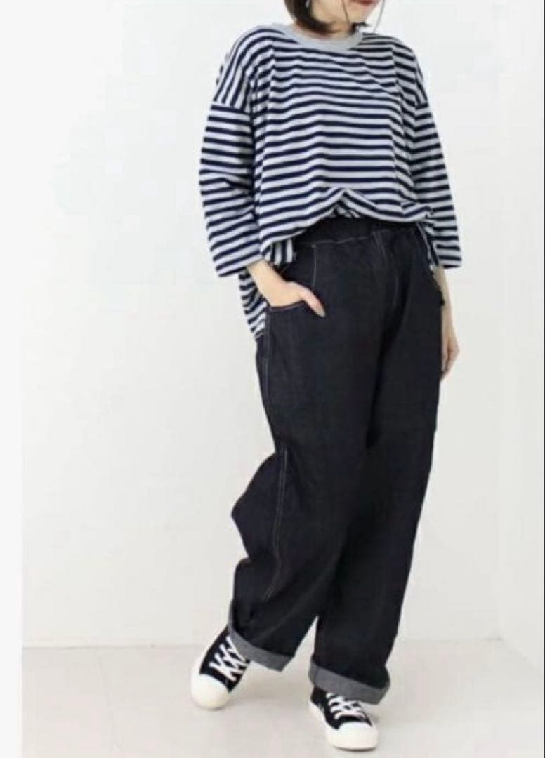 新品訳あり商品！NARU 8ozムラデニム ノッポパンツ