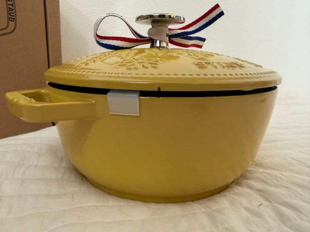 〈新品〉ストウブ　ワナベS マーガレット　シトロン