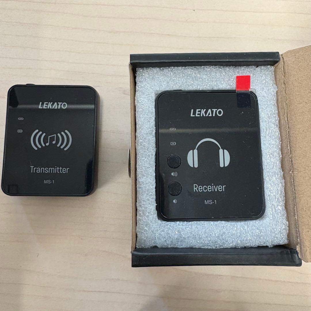 LEKATO MS-1 ワイヤレスシステムセット　ワイヤレスイヤーモニター　8個