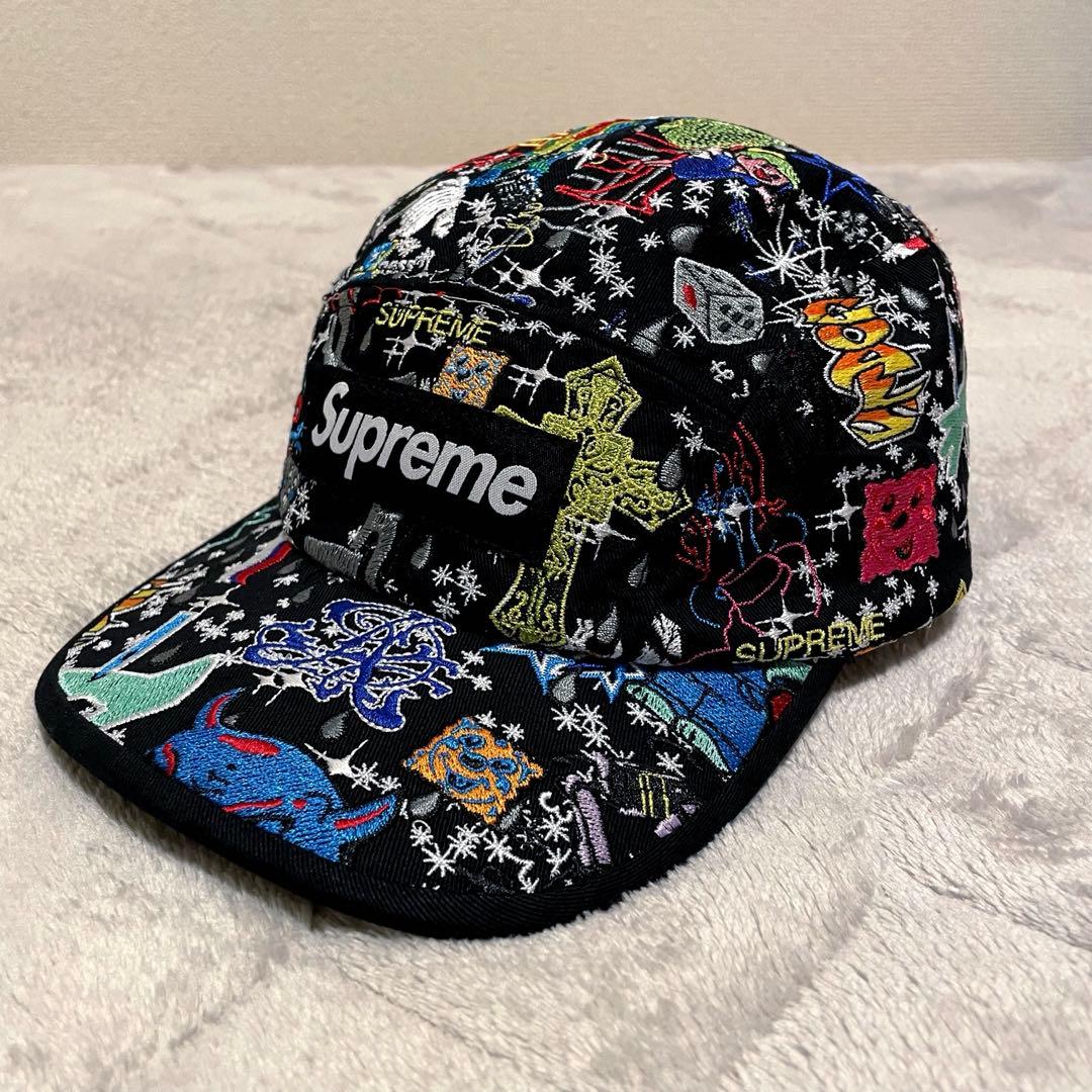 M*送様 Supreme AOI Embroidered Camp Cap