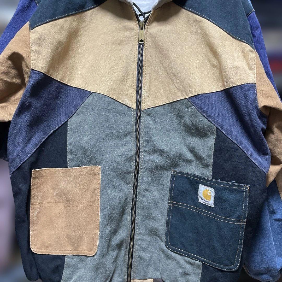 carhartt アクティブ ジャケット パーカ クレイジー Lサイズ 再構築