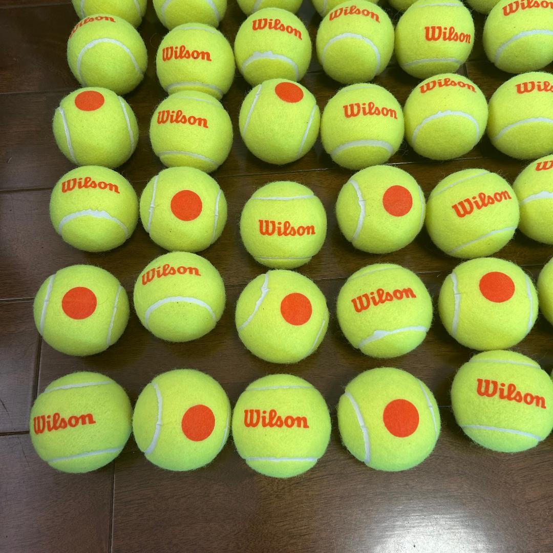 Wilson●硬式テニス用オレンジボール●78球