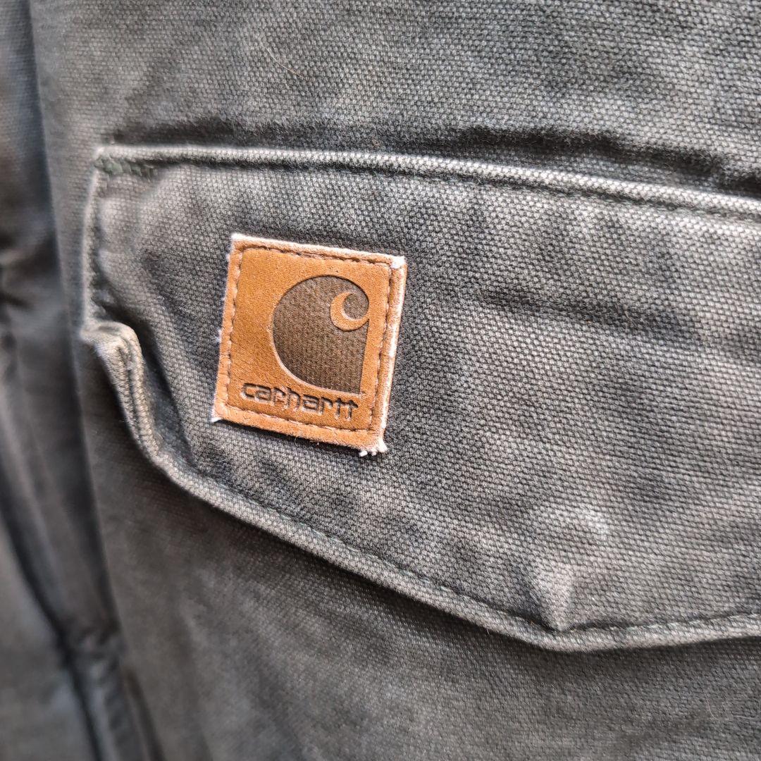 Carhartt サンタフェボンバージャケット　J165MOS グリーン