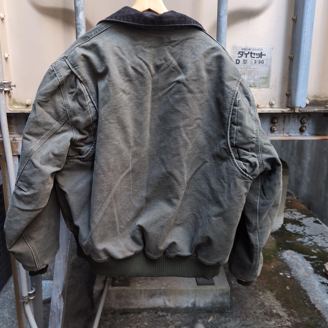 Carhartt サンタフェボンバージャケット　J165MOS グリーン