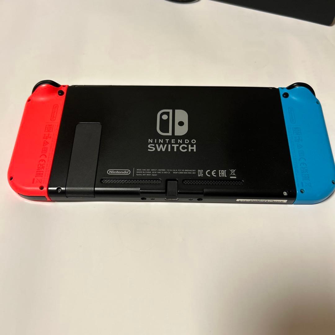 【箱付き】Nintendo Switch 本体 青/赤 128GB SDカード付