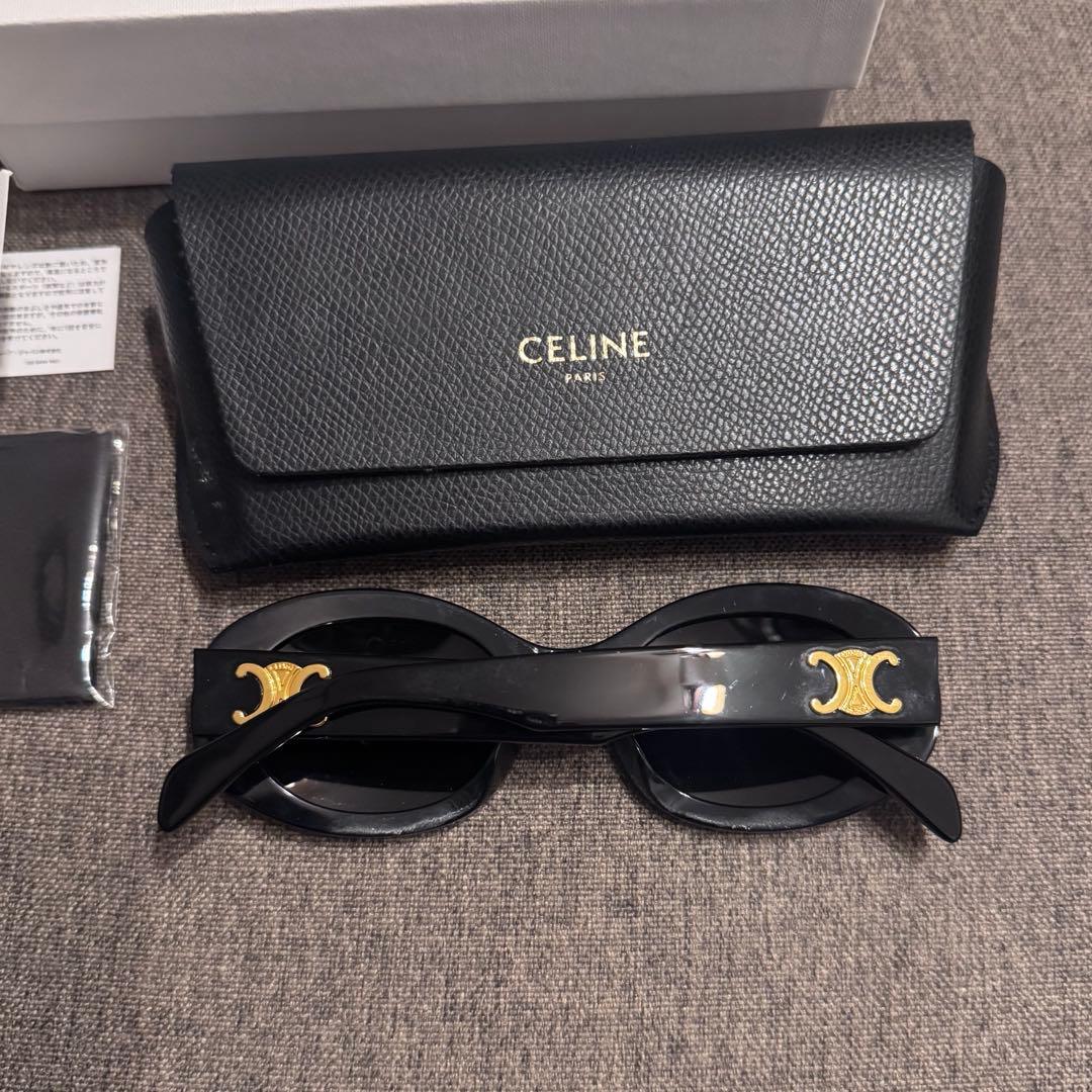 【CELINE】トリオンフ　ブラック サングラス