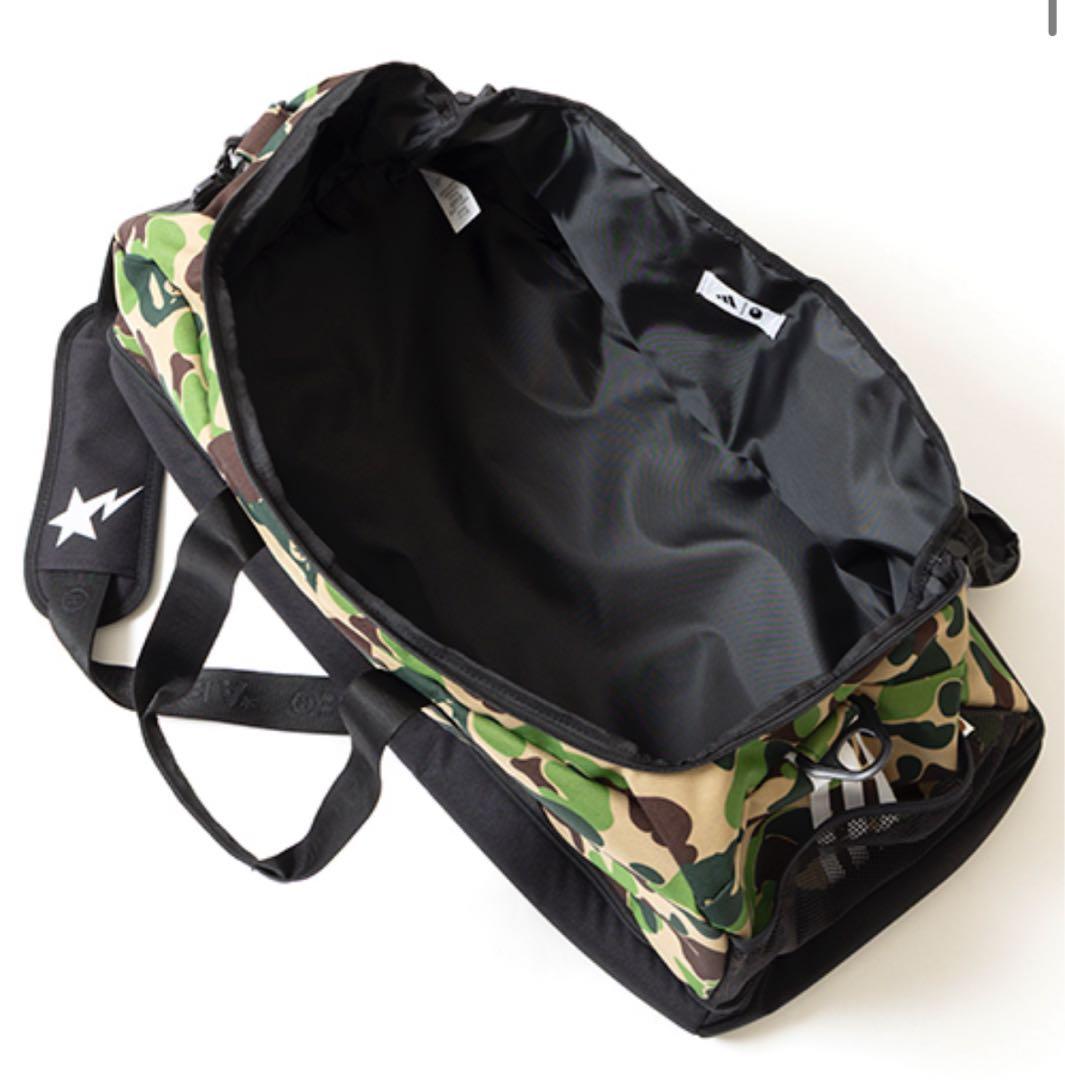 adidas BAPE DUFFLE BAG クルーグリーン