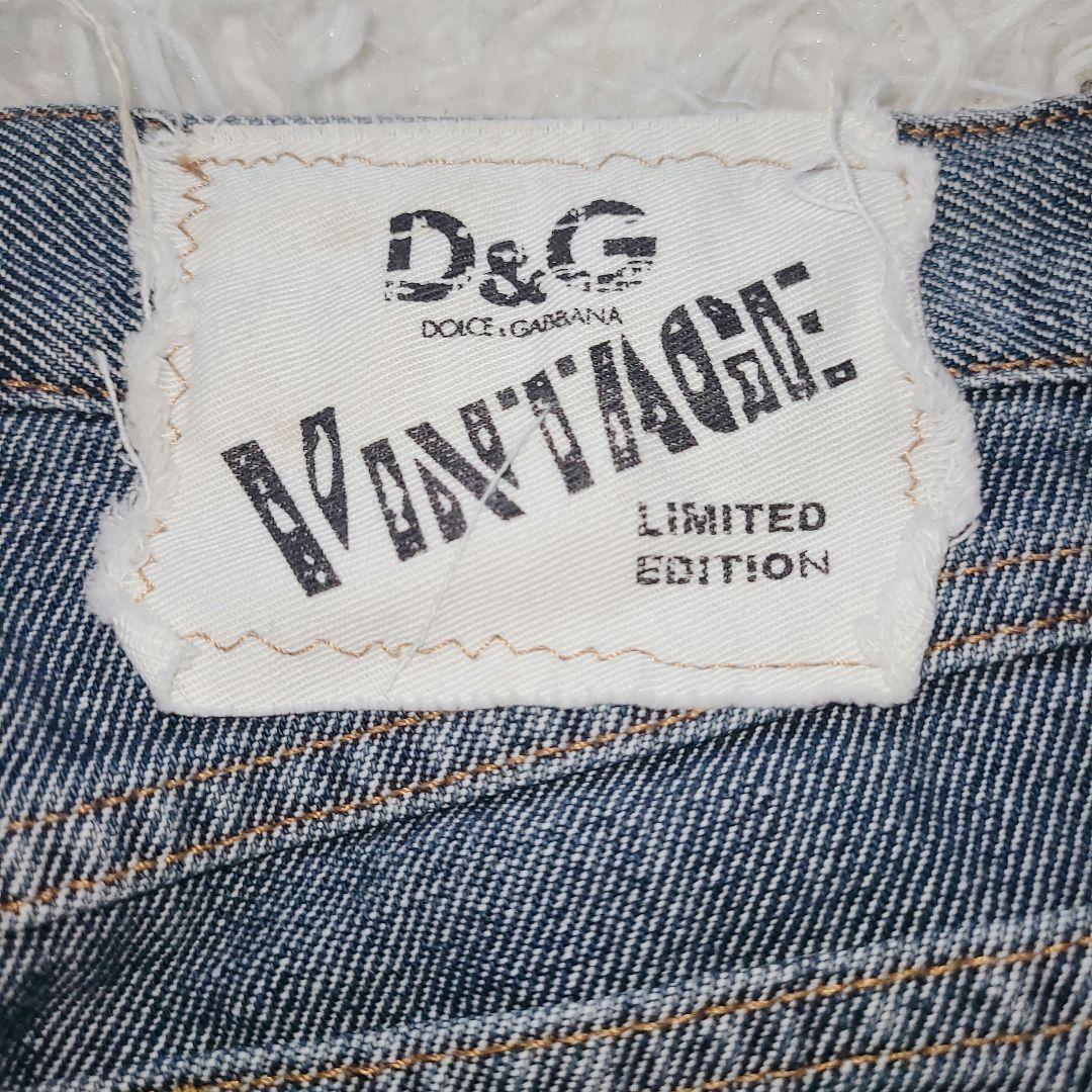 激レア D&G×キャットウーマン ワッペン付デニム y2k アーカイブ