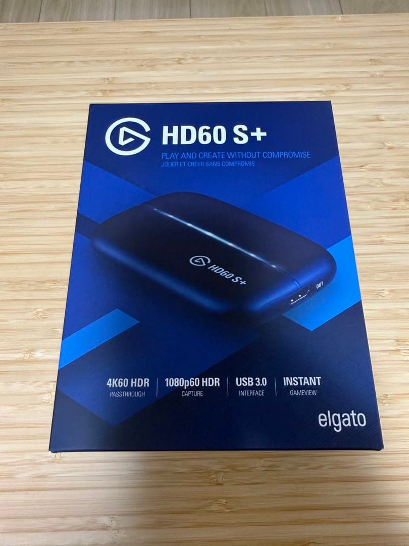 【美品】Elgato HD60 S+ ゲームキャプチャーボード