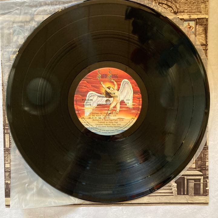 【LP】LED ZEPPELIN フィジカル・グラフィティ　ポスター無し