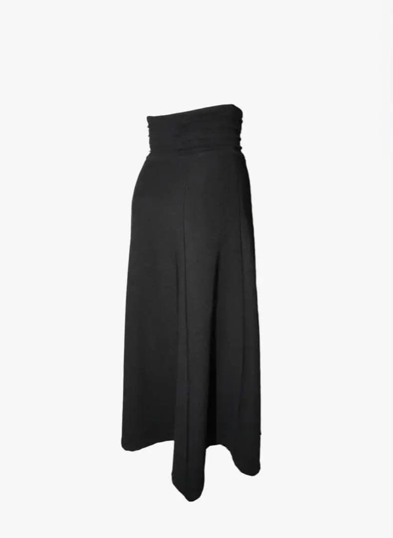 スカート THEREDTHREAD front hook flare skirt